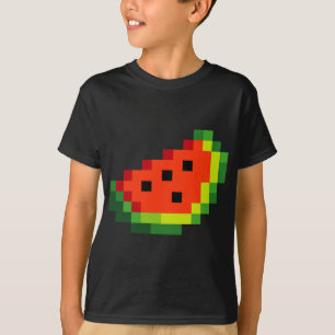 Grappige Pixel Watermelon - Retro 8 - Bit Arcade G T-shirt