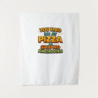 Grappige Pizza Citaat Sticker – “Je Had Me Bij Piz