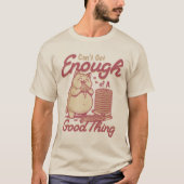 Grappige Pizza Kat T-shirt (Voorkant)