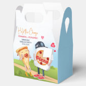 Grappige Pizza Liefde Bedankdoosjes (Geopend)