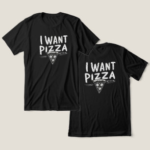 Grappige Pizza Lover Quote Tri-Blend Shirt