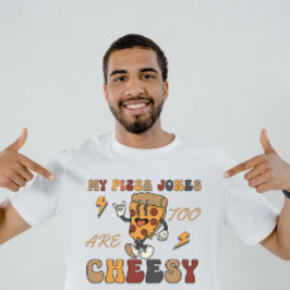 Grappige pizza Pun papa grappen T-shirt