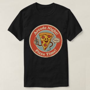 Grappige Pizza Slice Gamer "Extra kaas, alsjeblief T-shirt
