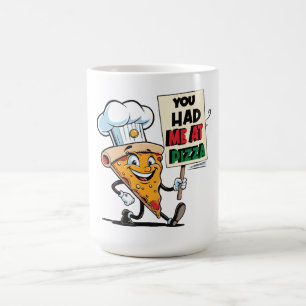 Grappige Pizza Slice Quote Koffiemok