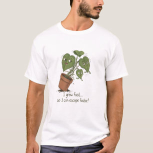 Grappige Plant Escape T-shirt