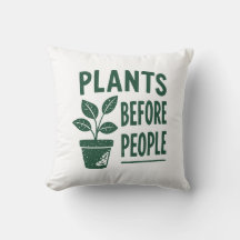 Grappige Planten Voor Mensen Vintage Inktstempel K