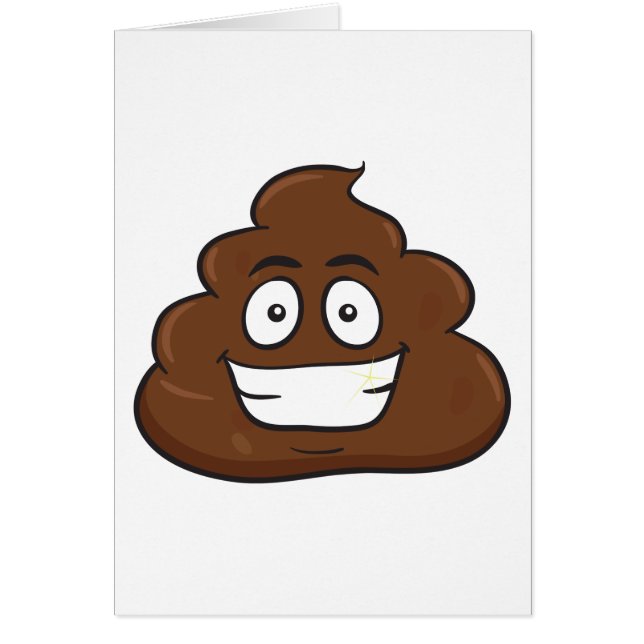 grappige poep emoji (Voorkant)