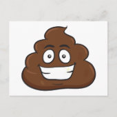grappige poep emoji briefkaart (Voorkant)