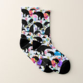 Grappige poepende hond passief hilarisch sokken (Paar)