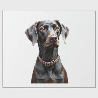 Grappige Pointer T-shirt Pointer Moeder Vader Hond Cadeaupapier