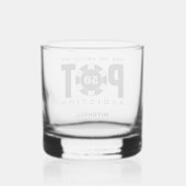 Grappige Poker Humor Pot Verslaving Whisky Glas (Achterkant)