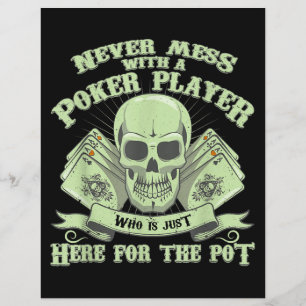 Grappige Poker Nooit knoeien met een pokerspeler