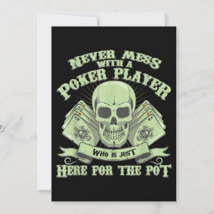 Grappige Poker Nooit knoeien met een pokerspeler