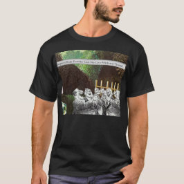 Grappige politieke grap bos klimaatverandering sat t-shirt