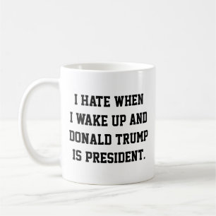 Grappige politieke Mok tegen Trump