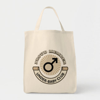 Grappige Politieke "Trouw Lid Onder-Baby Club" Tote Bag