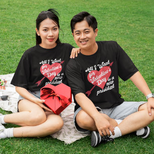 Grappige Politieke Valentijnsdag Anti Trump T-shirt