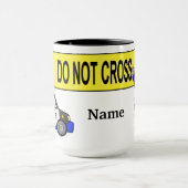 Grappige politieman koffie Mok personaliseren! (Midden)