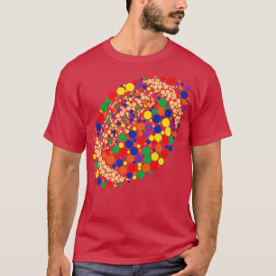 Grappige Polka Dot Lover Speler International Dot T-shirt