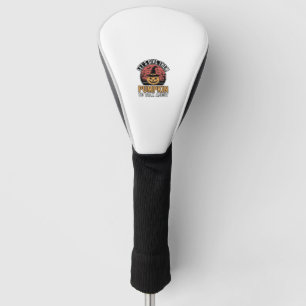 Grappige Pompoen Halloween Vintage Shirt Ontwerp_1 Golfheadcover