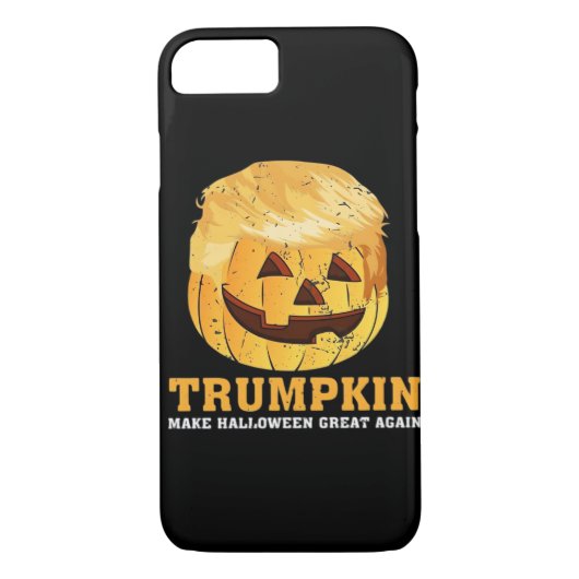 Grappige pompoen Trumpkin Halloween Case-Mate iPhone Case (Achterkant)