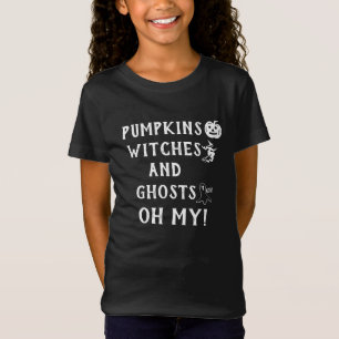 Grappige pompoenen heksen geesten Oh mijn zeggen Z T-shirt
