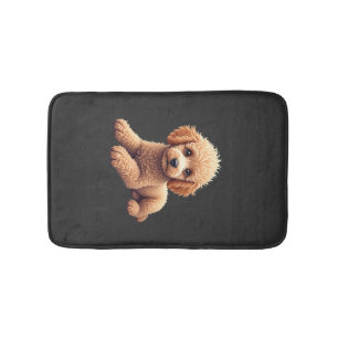 Grappige Poodle Dierenliefhebber Honden Grappig Cu Badmat