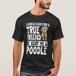Grappige Poodle Water Retriever Hondeneigenaar Fok T-shirt