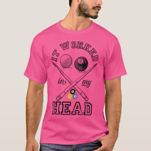 Grappige Pool Art voor biljart minnaar pool speler T-shirt