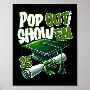Grappige Pop uit en Show EM Senior CL van 2025 Afs Poster