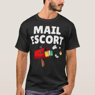 Grappige postbode postbeambte grap t-shirt
