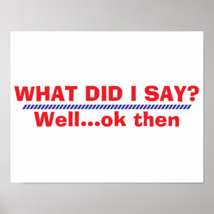 Grappige poster