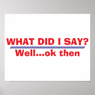 Grappige poster