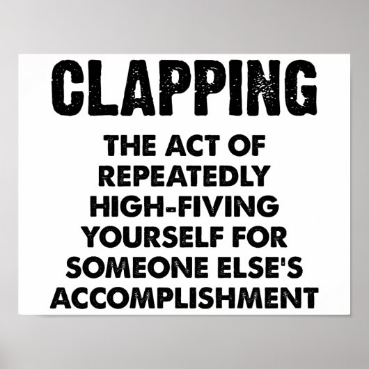 Grappige Poster Over Klappen (Voorkant)
