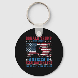 Grappige President Donald Trump Inauguratie Dag 20 Sleutelhanger