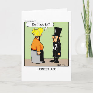 Grappige President’s Day wenskaart Kaart