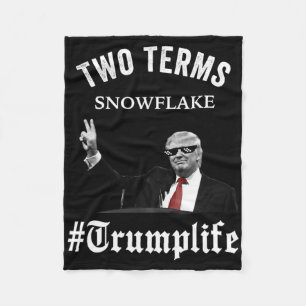 Grappige Pro Trump-verkiezingsshirts #trumplife On Fleece Deken
