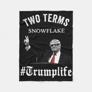 Grappige Pro Trump-verkiezingsshirts #trumplife On Fleece Deken