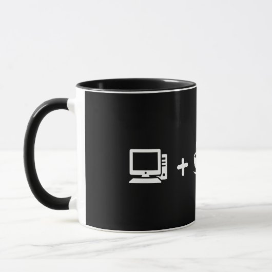 Grappige programmeur code koffiemok - Softwaretech Mok (Links)