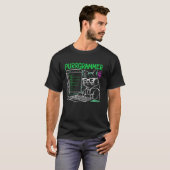 Grappige programmeur Coder Computer Programming Ca T-shirt (Voorkant volledig)