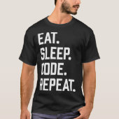 Grappige programmeur codering debugger computer de t-shirt (Voorkant)