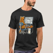 Grappige programmeur codeur computerprogrammering  t-shirt (Voorkant)