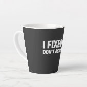 Grappige programmeur debugging humor latte mok (Linkerhoek)