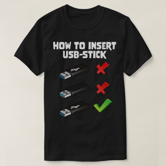 Grappige programmeur grap computer nerd hoe u kunt t-shirt (Design voorkant)