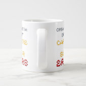 Grappige programmeur koffie- en serverfouten extra grote beker (Achterkant)