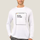 Grappige programmeurcode magie - Aangepaste naam Tri-Blend Shirt (Voorkant volledig)