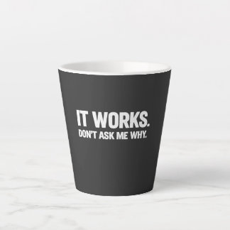 Grappige programmeurshumor voor ontwikkelaars en p latte mok