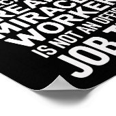 Grappige Property Manager Wall Art Poster (Hoek)