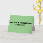 Grappige psychologie houdt van Kaart (Gele Bloem)