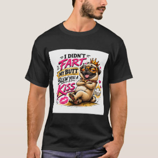Grappige Pug “Ik Scheidde Niet Mijn Kont Blaast T-shirt